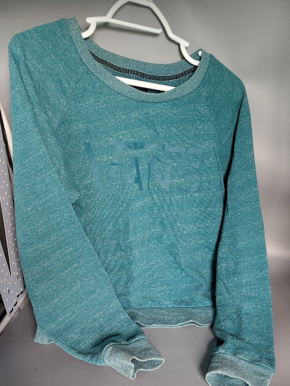 Vans Teal Crewneck Pullover Sweatshirt
